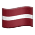 🇱🇻 flag: Latvia display on Apple